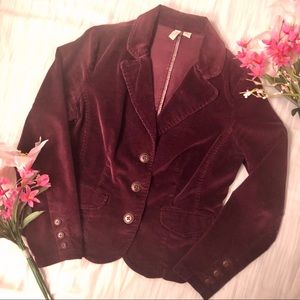 St. John’s Bay Classic Corduroy Blazer - Wine